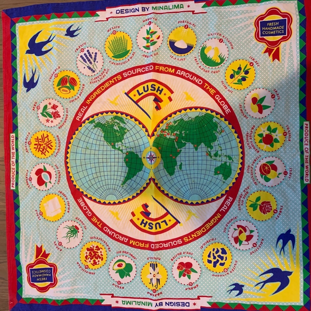 ‘Produce of the world’ small tapestry 🌽